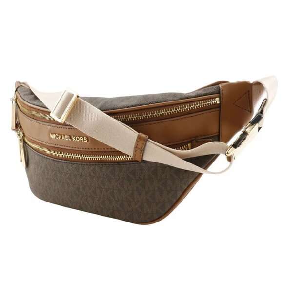 Michael Kors body bag Waist bag Brown PVC unisex - Picture 4 of 12